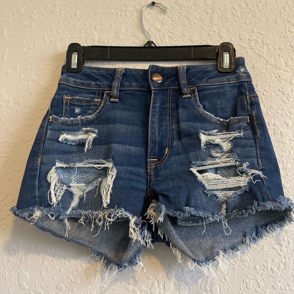 Women’s American Eagle Super Stretch Hi-Rise Shortie